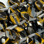 Tiger's Eye Faceted Pear Shape Beads image 5