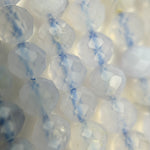Blue Lace Agate Faceted Round Beads image 3