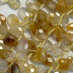 Golden Healer Faceted Pear Shape Beads image 5