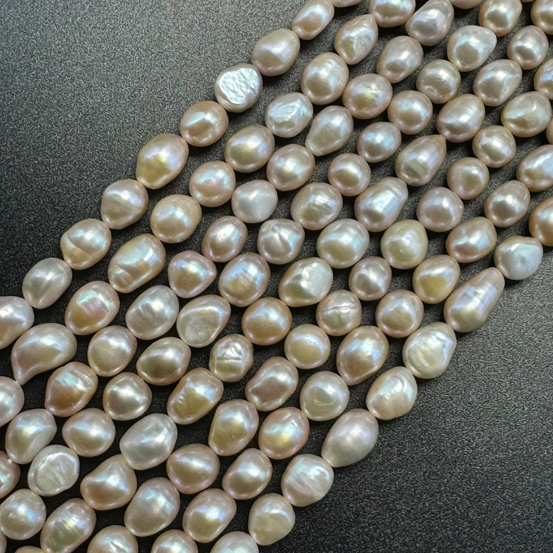 AA Pink Pearl  12x9mm - High-Quality Jewellery Making Supplies image 0