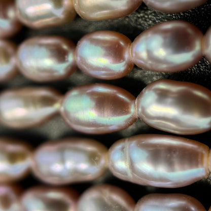Pink, White and Peach Pearl  4x6mm image 8