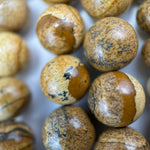 Picture Jasper Polished Round Beads image 1