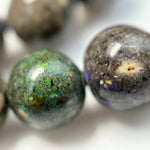 Black Opal Polished Round Beads image 11