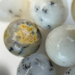 Dendritic Opal Polished Round Beads image 2
