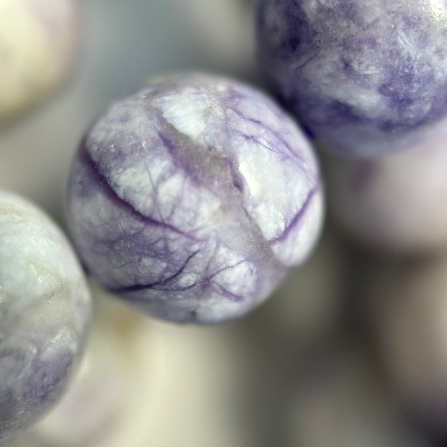 Tiffany Jasper Polished Round Beads image 5