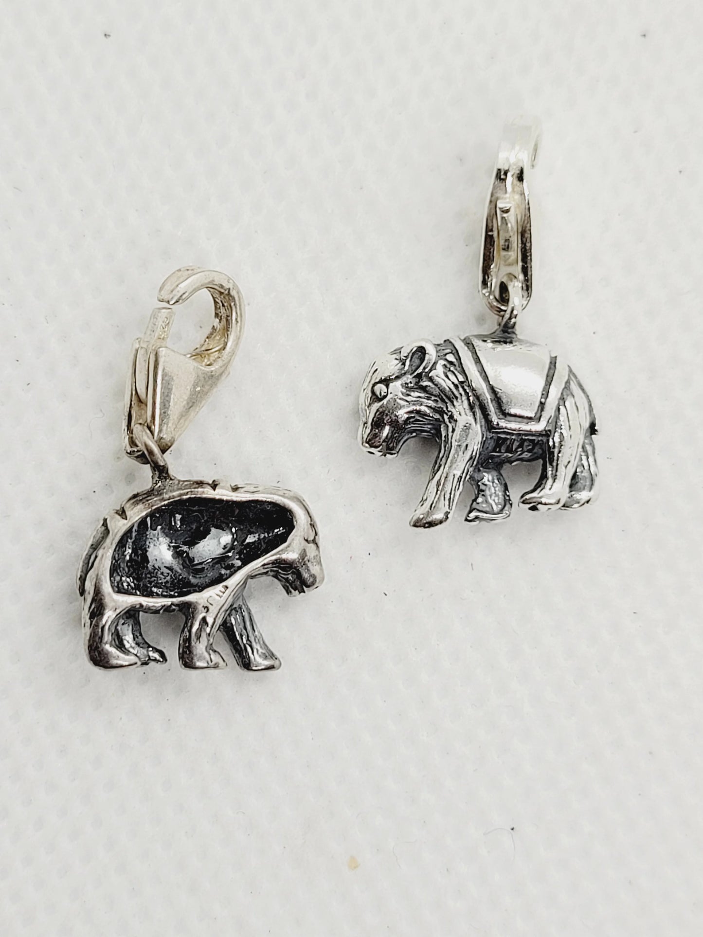 Blanket Bear Charm with Tear-drop Clasp image 0