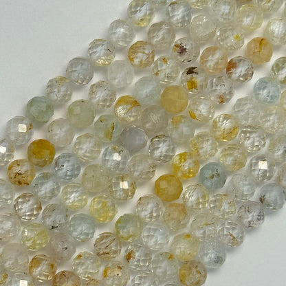 Topaz Faceted Round Beads image 5