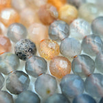 Moonstone Sunstone Faceted Round Beads image 10