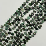 Emerald Pear Shape Side Drill Beads image 2
