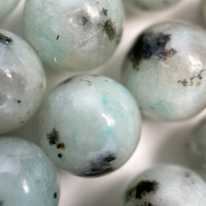 Kiwi Jasper Polished Round Beads image 1