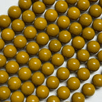 Yellow Mookaite Polished Round Beads image 10
