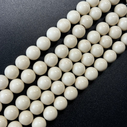 River Rock Polished Round Beads image 0