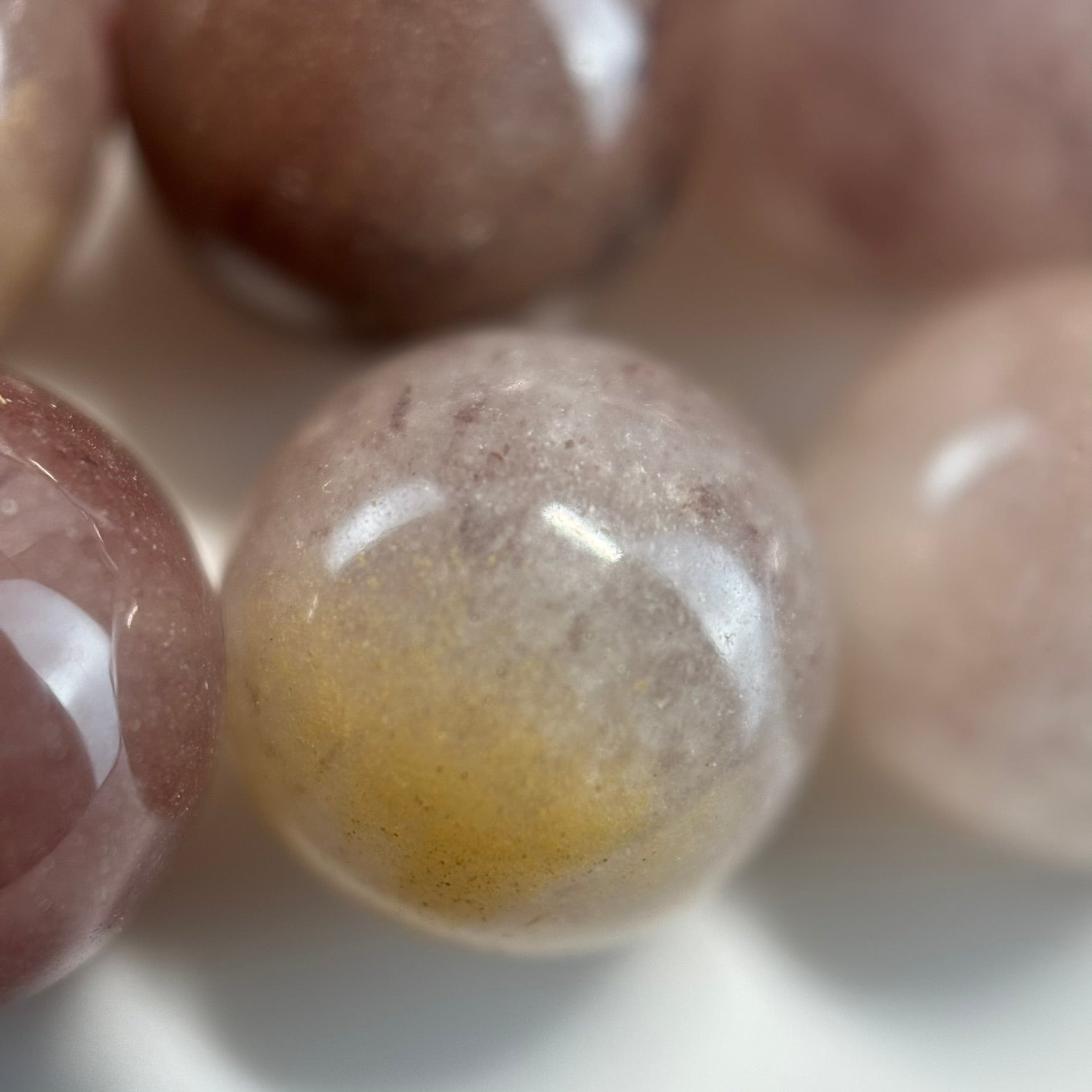 Purple Quartz Polished Round Beads image 4