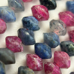 Ruby and Sapphire Space Ship Beads image 2