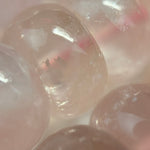 Rose Quartz Flat Rondelle Polished Beads image 4