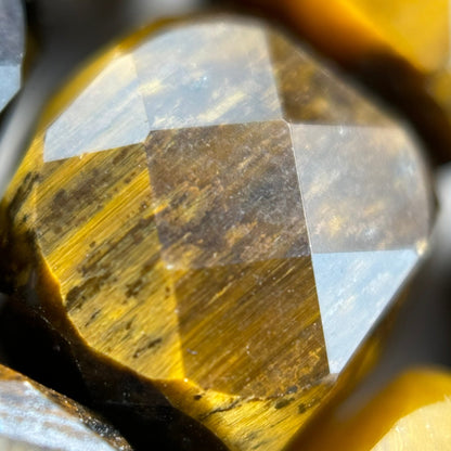 Tiger's Eye Square Beads image 6