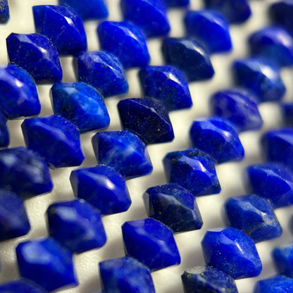 Lapis Lazuli Space Ship Beads image 1