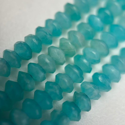 Amazonite AAAA Space Ship Gemstone Beads image 0