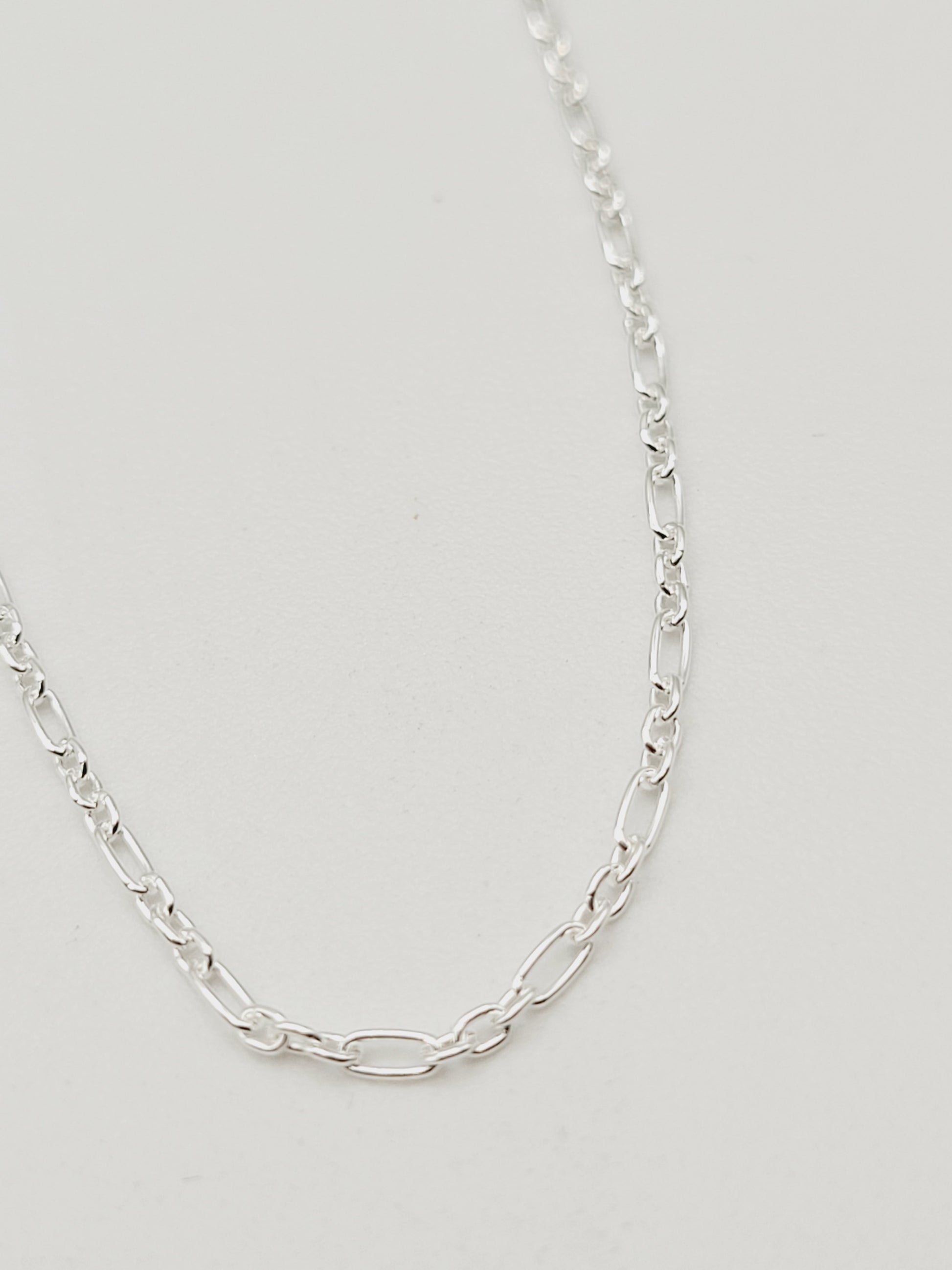 16ÃƒÆ’Ã‚Â¢ÃƒÂ¢Ã¢â‚¬Å¡Ã‚Â¬Ãƒâ€šÃ‚Â Figaro Chain | 925 Sterling Silver image 2