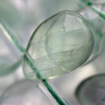 Green Fluorite Faceted Pear Shape Beads image 6