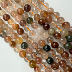 Multi-Colour Rutilated Quartz Polished  Round Beads image 3