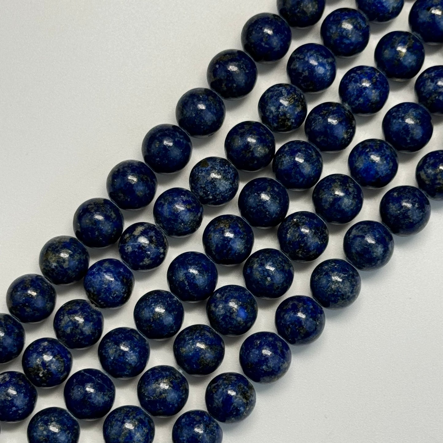 Lapis Lazuli Polished Round Beads image 6
