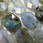 Labradorite Faceted Oval Beads (A) image 7