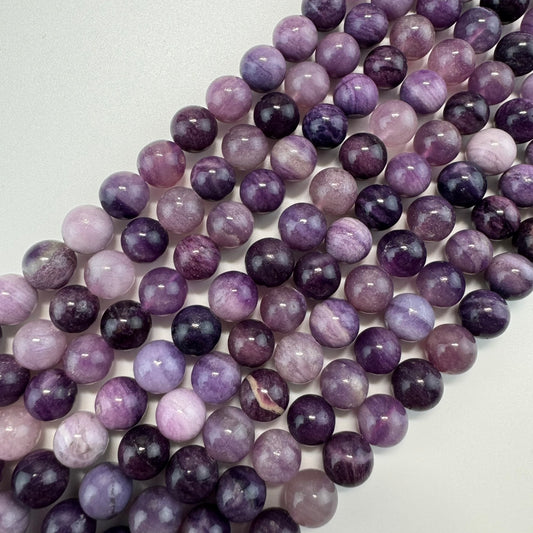Sugilite Polished Round Beads