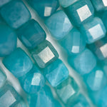 Amazonite AAA Quality Square Gemstone Beads image 3