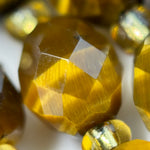 Tiger's Eye Faceted Barrel 8 Beads image 2