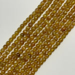 Golden Cat's Eye Apatite Polished Round Beads image 4