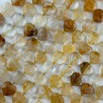 Golden Healer Quartz Faceted Heart 12ÃƒÆ’Ã†â€™Ãƒâ€ Ã¢â‚¬â„¢ÃƒÆ’Ã‚Â¢ÃƒÂ¢Ã¢â‚¬Å¡Ã‚Â¬ÃƒÂ¢Ã¢â€šÂ¬Ã‚Â12 mm Beads image 4