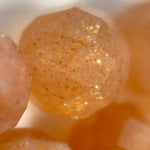 Sunstone Moonstone Faceted Round Beads image 14