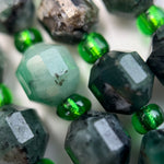 Emerald Dodecahedron Beads image 5
