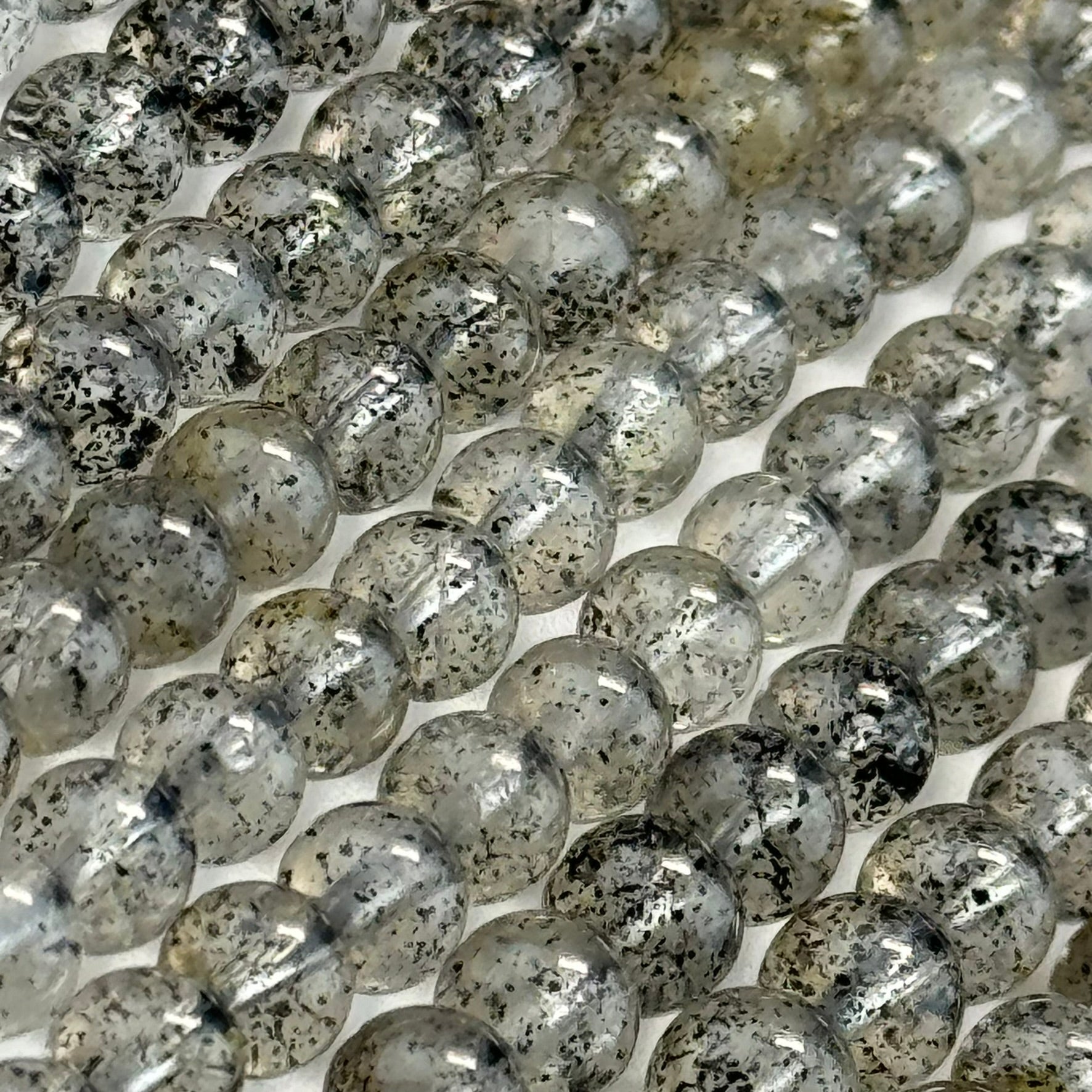 Mica Quartz Polished Round Beads image 1