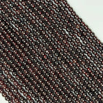 Pyrope Garnet with Star Polished  Round Beads image 8