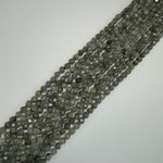 Labradorite Faceted Diamond Cut Beads image 3