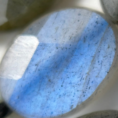 Labradorite Faceted Oval Beads (A) image 13