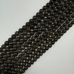 Coffee Bean Jasper Polished  Round Beads image 6