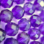 Amethyst Faceted Round Beads image 6