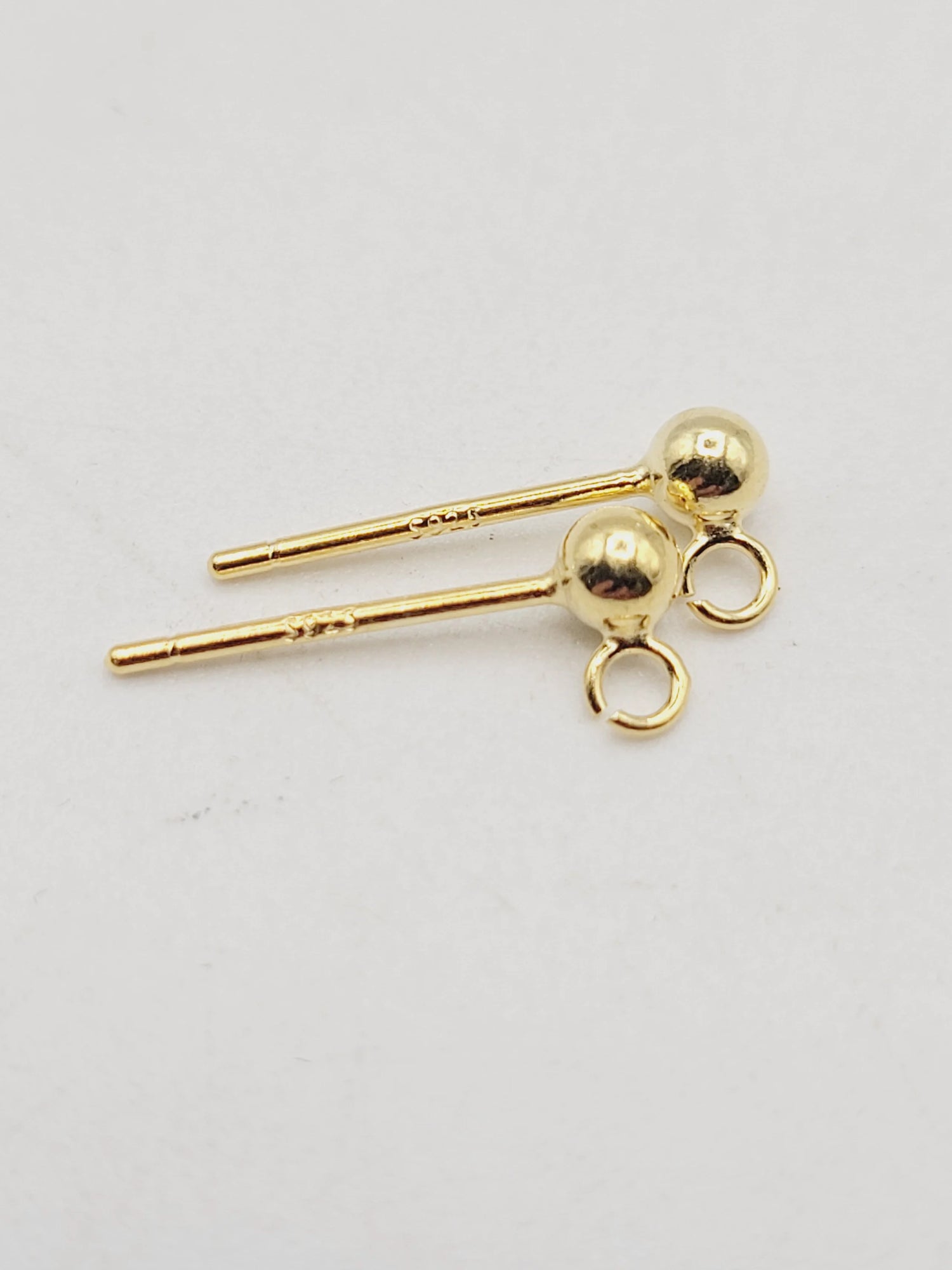 3mm Stud Earrings | (4 colours) image 0