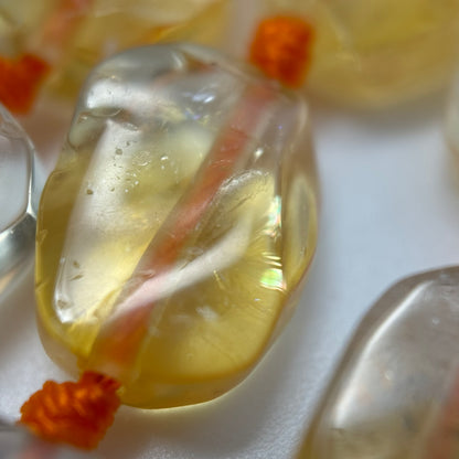 Citrine Freeform Beads image 3