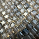 Smoky Quartz Square Beads image 2