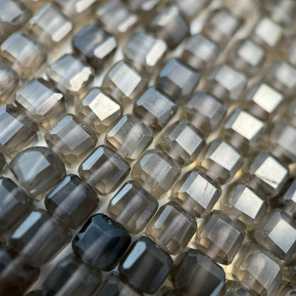 Smoky Quartz Square Beads image 2