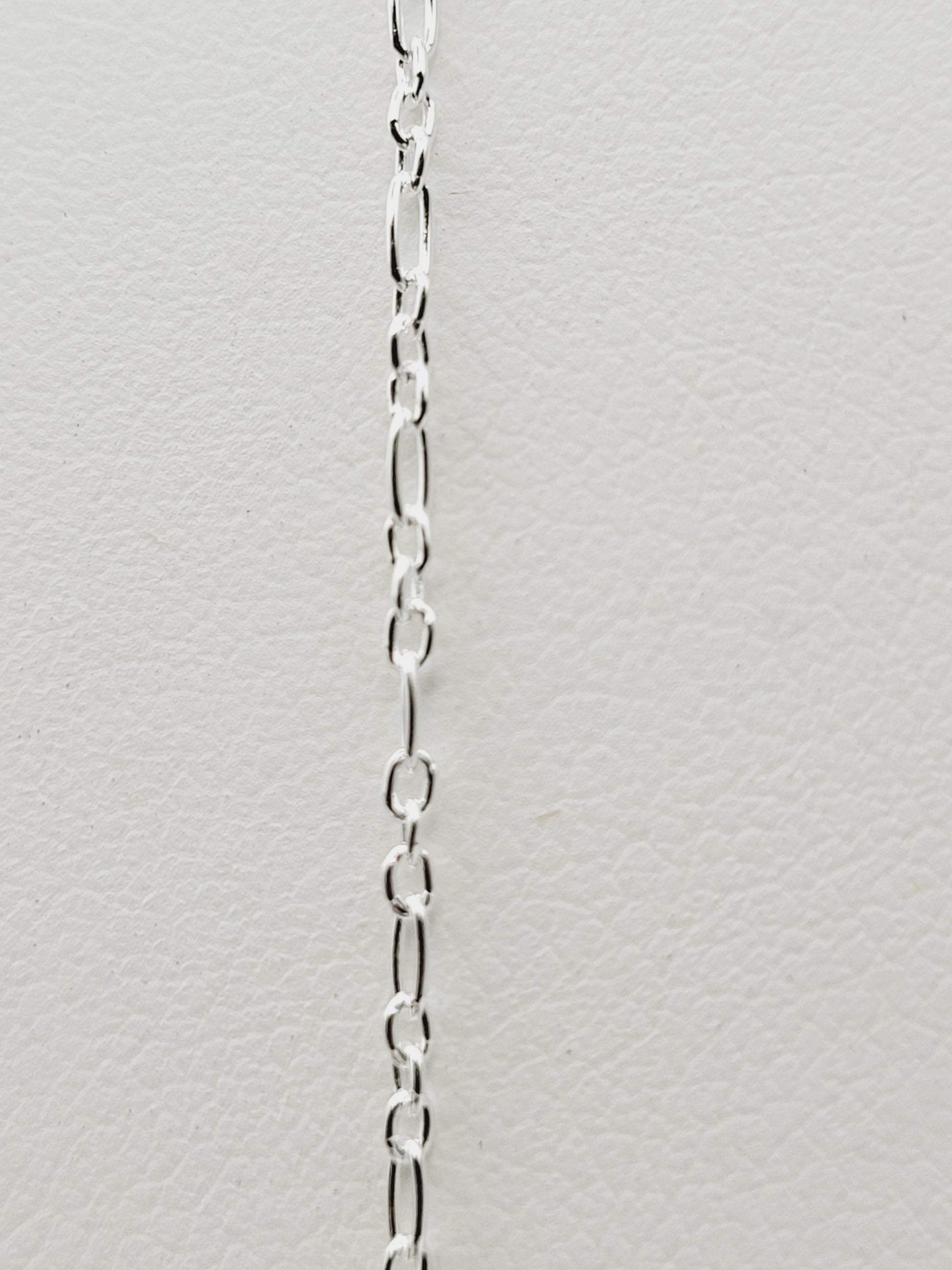 16ÃƒÆ’Ã‚Â¢ÃƒÂ¢Ã¢â‚¬Å¡Ã‚Â¬Ãƒâ€šÃ‚Â Figaro Chain | 925 Sterling Silver image 4