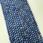 Dumortierite AA Polished Round Beads image 6