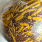 Calligraphy Stone Polished Round Beads image 4