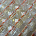Citrine Square Beads image 2