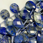 Lapis Lazuli Faceted Pear Shape Beads image 3