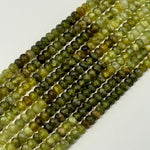 Garnet Faceted Rondelle Beads image 4